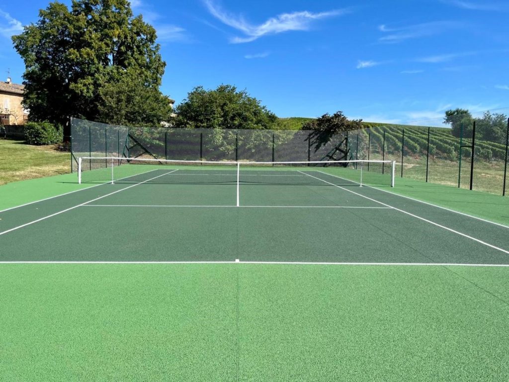 Construction court de tennis Avignon