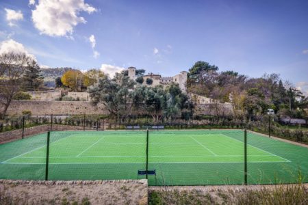 Construction court de tennis Avignon