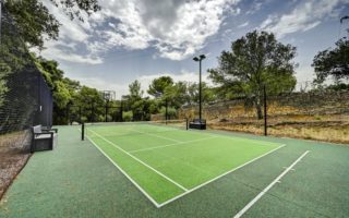 Construction court de tennis Avignon