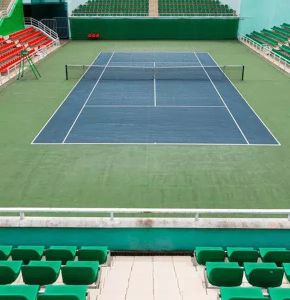 Construction court de tennis Avignon