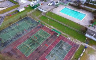 Construction court de tennis Avignon